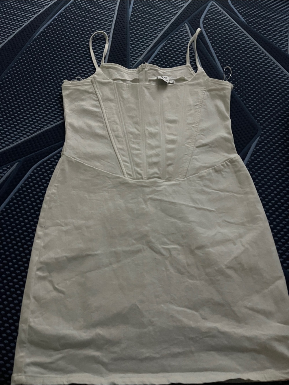 Princess Polly Cream Mini Dress
